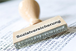Stempel Sozialversicherung